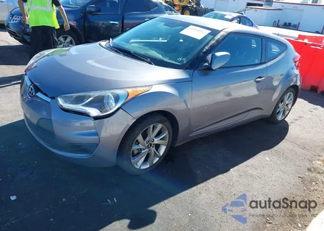 2016 Hyundai Veloster from USA, damaged, VIN KMHTC6AD3GU276972
